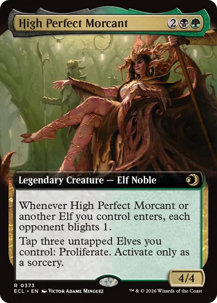 High Perfect Morcant (Extended Art) [Lorwyn Eclipsed] Foil