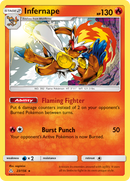 Infernape (23/156) [Sun & Moon: Ultra Prism] Reverse Holofoil