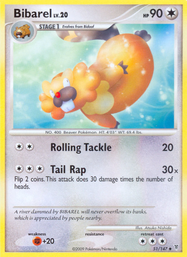 Bibarel (51/147) [Platinum: Supreme Victors] Reverse Holofoil