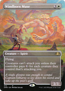 Windborn Muse (Borderless Alternate Art) [Dominaria Remastered] Foil