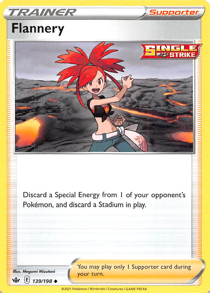 Flannery (139/198) [Sword & Shield: Chilling Reign] Reverse Holofoil