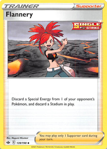 Flannery (139/198) [Sword & Shield: Chilling Reign] Reverse Holofoil