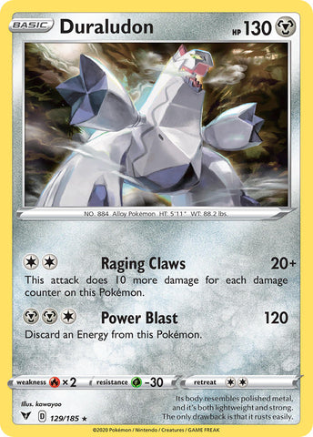 Duraludon (129/185) [Sword & Shield: Vivid Voltage] Reverse Holofoil