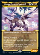 Hinata, Dawn-Crowned (Showcase Soft Glow) [Kamigawa: Neon Dynasty] Foil