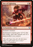 Vow of Lightning [Commander Legends] Foil
