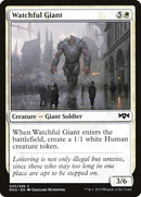 Watchful Giant [Ravnica Allegiance] Foil