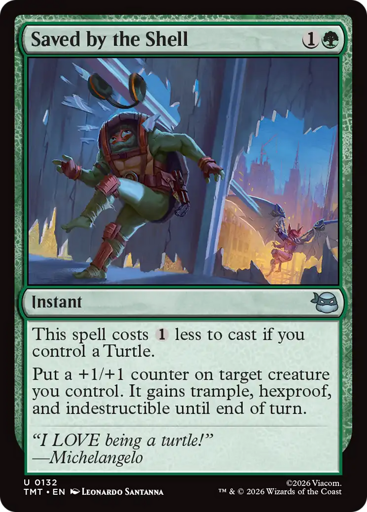 Saved by the Shell [Teenage Mutant Ninja Turtles] Foil