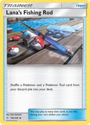 Lana's Fishing Rod (195/236) [Sun & Moon: Cosmic Eclipse] Reverse Holofoil
