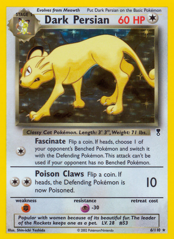 Dark Persian (6/110) [Legendary Collection] Reverse Holofoil