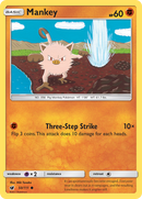Mankey (50/111) [Sun & Moon: Crimson Invasion] Reverse Holofoil