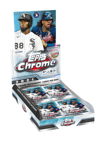 2021 Topps Chrome Baseball Hobby Box