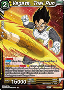 Vegeta, Trial Run (BT21-113) [Wild Resurgence] Parallel Foil