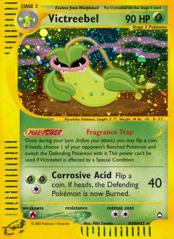 Victreebel (H30/H32) [Aquapolis] Reverse Holofoil