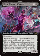 Klaw, Master of Sound (Extended Art) [Marvel Super Heroes Commander] Foil