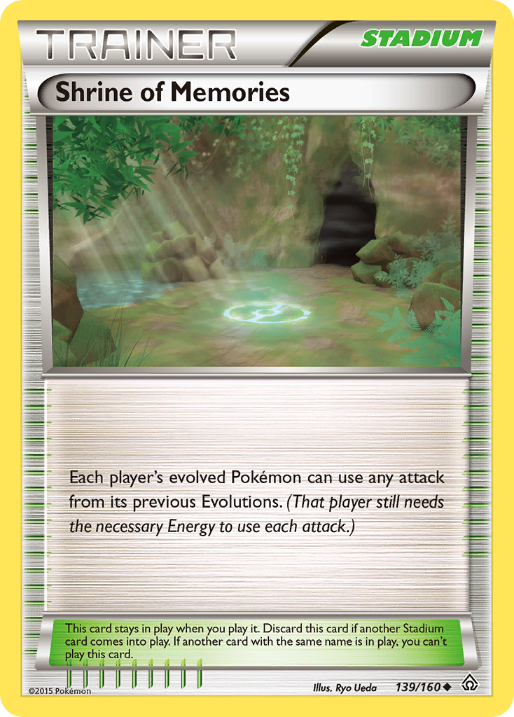 Shrine of Memories (139/160) [XY: Primal Clash] Reverse Holofoil