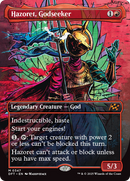 Hazoret, Godseeker (Borderless) [Aetherdrift] Foil