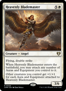 Heavenly Blademaster [Commander Masters] Foil