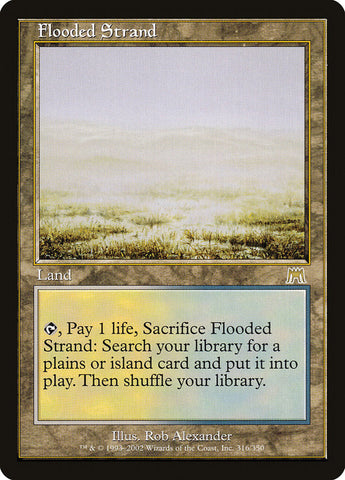 Flooded Strand [Onslaught] Foil