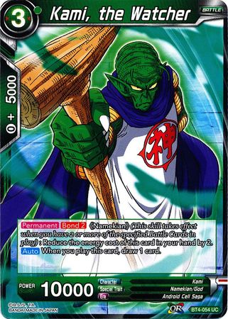 Kami, the Watcher (BT4-054) [Colossal Warfare] Parallel Foil