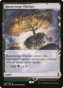 Razorverge Thicket (Expeditions) [Zendikar Rising Expeditions] Foil