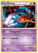 Metang (33/95) [HeartGold & SoulSilver: Unleashed] Reverse Holofoil