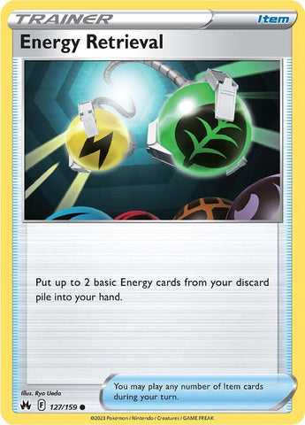 Energy Retrieval (127/159) [Sword & Shield: Crown Zenith] Reverse Holofoil
