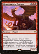 Opportunistic Dragon [Throne of Eldraine] Foil