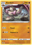 Gurdurr (074/163) [Sword & Shield: Battle Styles] Reverse Holofoil