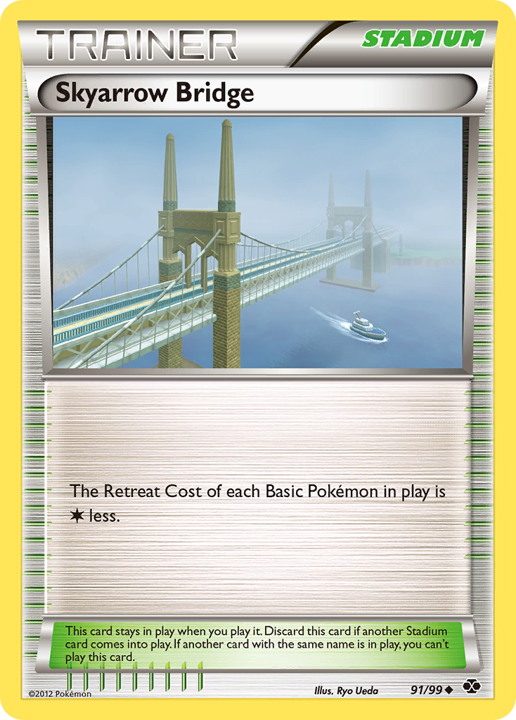 Skyarrow Bridge (91/99) [Black & White: Next Destinies] Reverse Holofoil