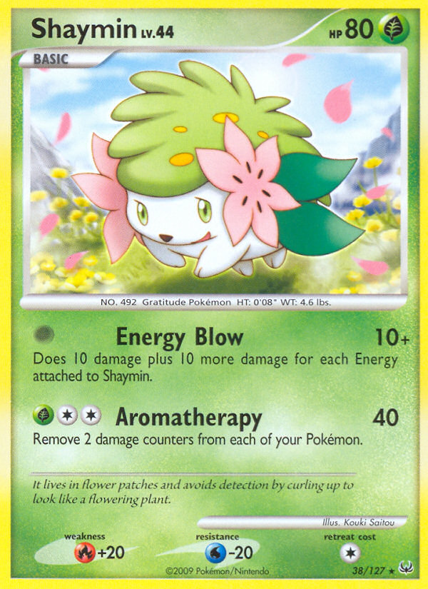 Shaymin (38/127) [Platinum: Base Set] Reverse Holofoil