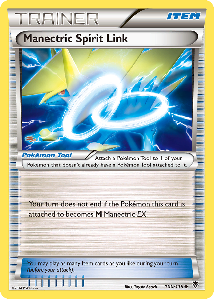 Manectric Spirit Link (100/119) [XY: Phantom Forces] Reverse Holofoil