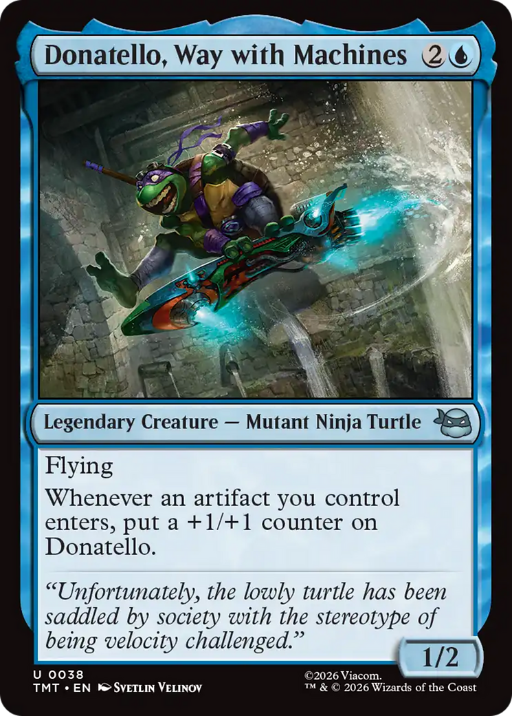 Donatello, Way with Machines [Teenage Mutant Ninja Turtles] Foil