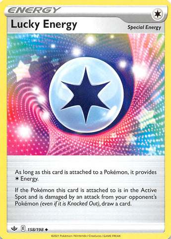 Lucky Energy (158/198) [Sword & Shield: Chilling Reign] Reverse Holofoil