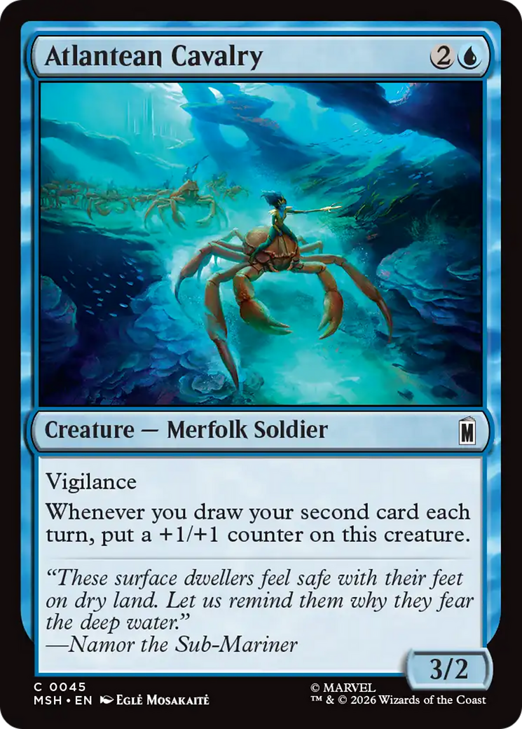 Atlantean Cavalry [Marvel Super Heroes] Foil