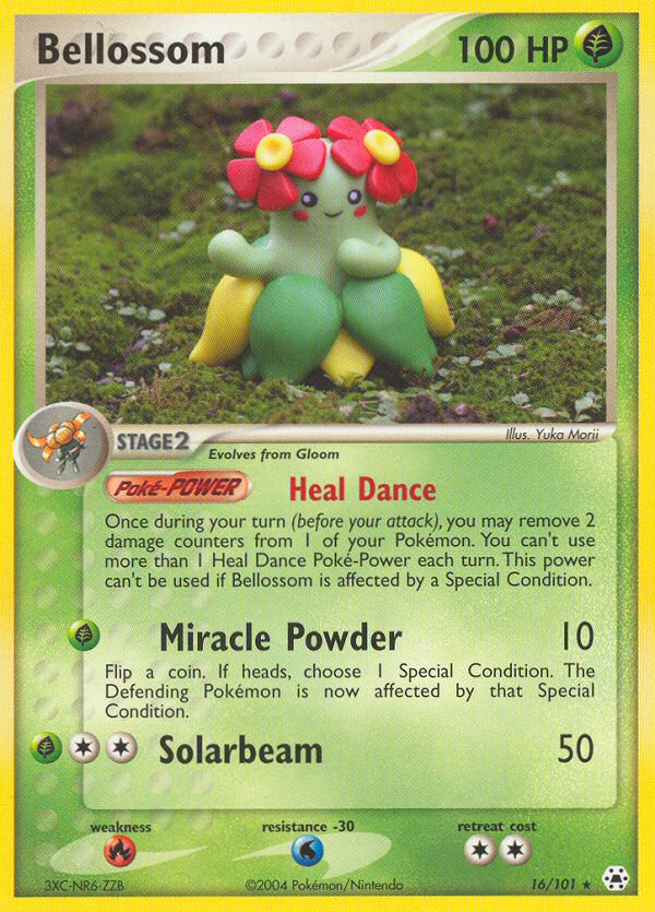 Bellossom (16/101) [EX: Hidden Legends] Reverse Holofoil
