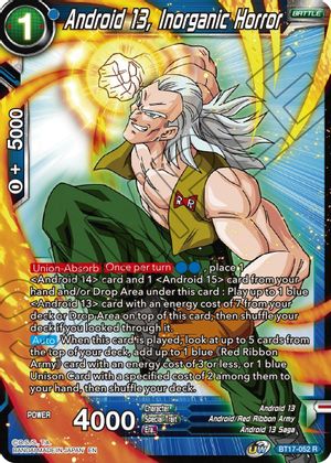 Android 13, Inorganic Horror (BT17-052) [Ultimate Squad] Parallel Foil