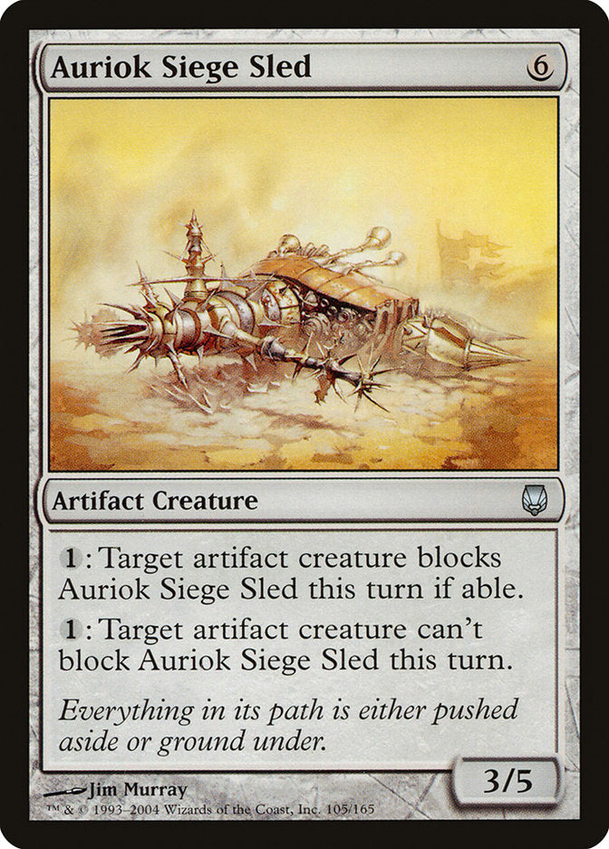 Auriok Siege Sled [Darksteel] Foil