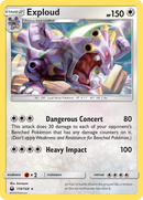 Exploud (119/168) [Sun & Moon: Celestial Storm] Reverse Holofoil