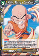 Krillin, Making a Comeback (BT12-095) [Vicious Rejuvenation] Parallel Foil