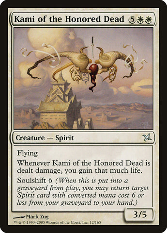 Kami of the Honored Dead [Betrayers of Kamigawa] Foil
