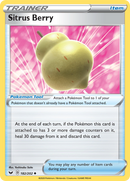 Sitrus Berry (182/202) [Sword & Shield: Base Set] Reverse Holofoil