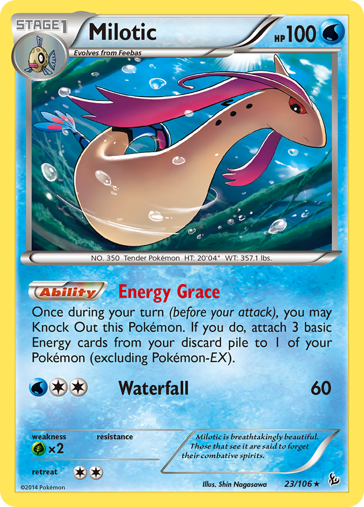 Milotic (23/106) [XY: Flashfire] Reverse Holofoil