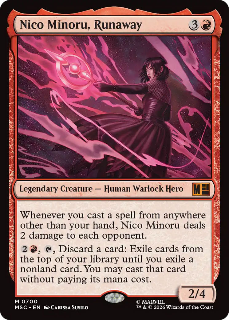 Nico Minoru, Runaway [Marvel Super Heroes Commander] Foil