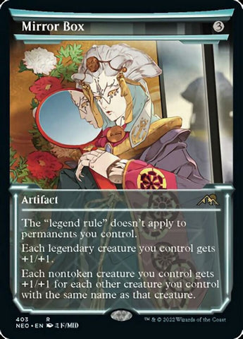 Mirror Box (Showcase Soft Glow) [Kamigawa: Neon Dynasty] Foil