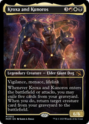 Kroxa and Kunoros (Showcase Planar Booster Fun) [March of the Machine] Foil