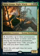 Baba Lysaga, Night Witch [Commander Legends: Battle for Baldur's Gate] Foil