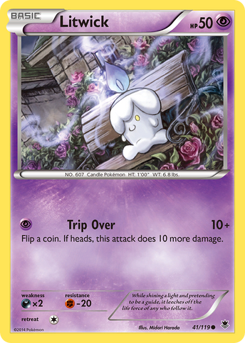 Litwick (41/119) [XY: Phantom Forces] Reverse Holofoil