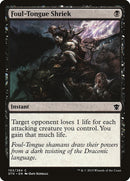 Foul-Tongue Shriek [Dragons of Tarkir] Foil