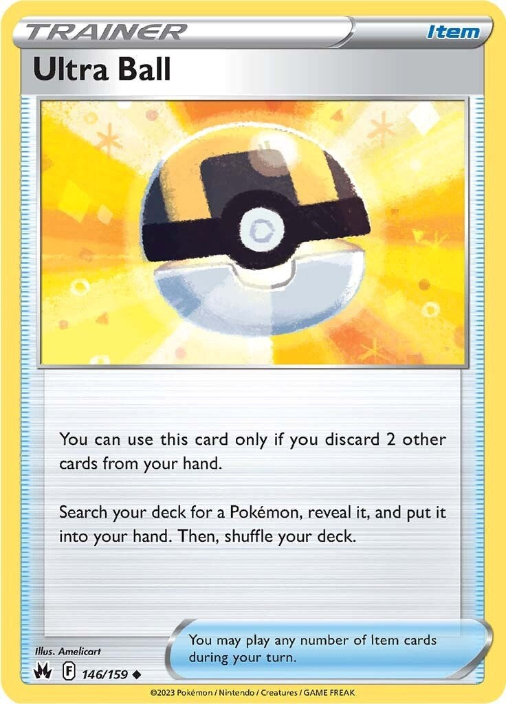 Ultra Ball (146/159) [Sword & Shield: Crown Zenith] Reverse Holofoil