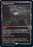 Sundown Pass [Innistrad: Double Feature] Foil